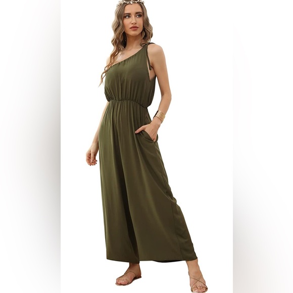 Colowana Women’s One Shoulder Jumpsuit/Romper - Picture 2 of 4